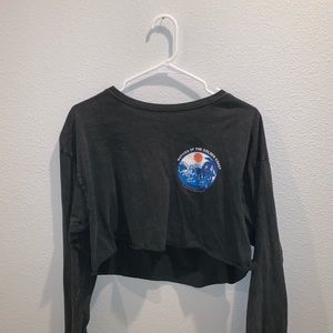 Brandy Melville Natives Of The Golden Coast Crop